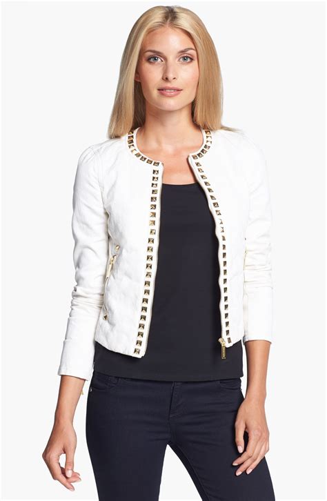 michael kors jacke|michael kors denim jacket.